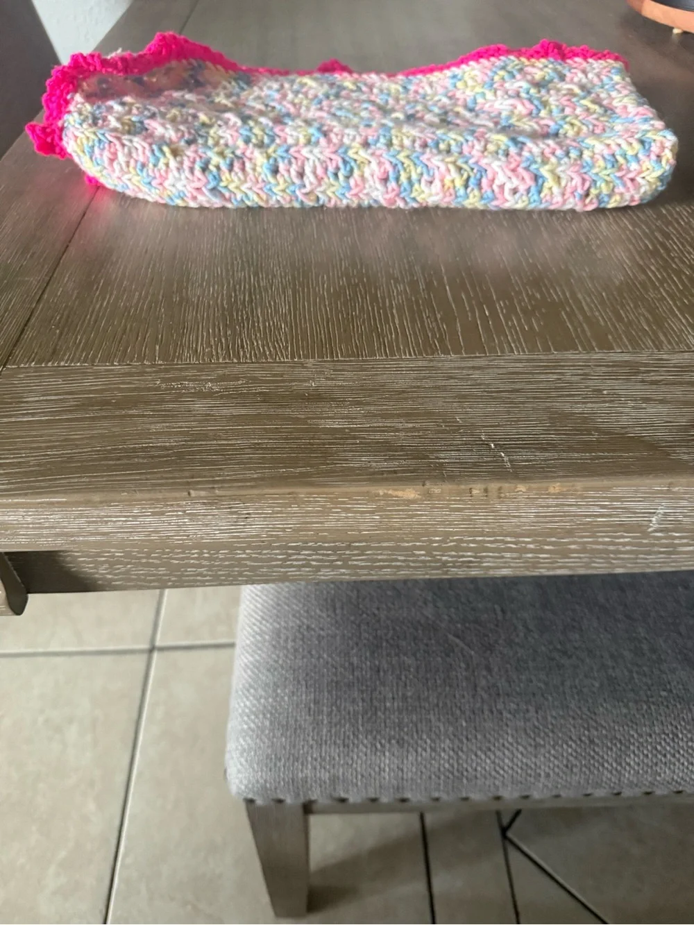 Multicolor baby girl blanket